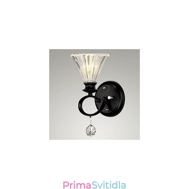 Nástěnné svícny Crystal Moderní současný kov