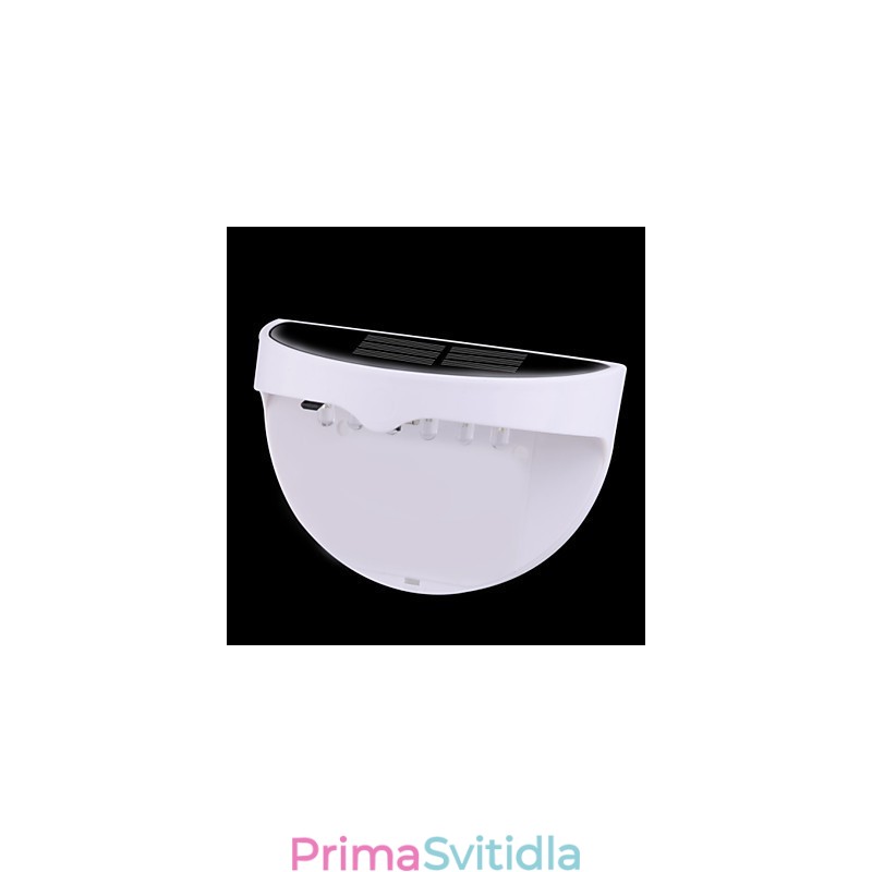 Solární voděodolná lampa IP55 bílá + černá