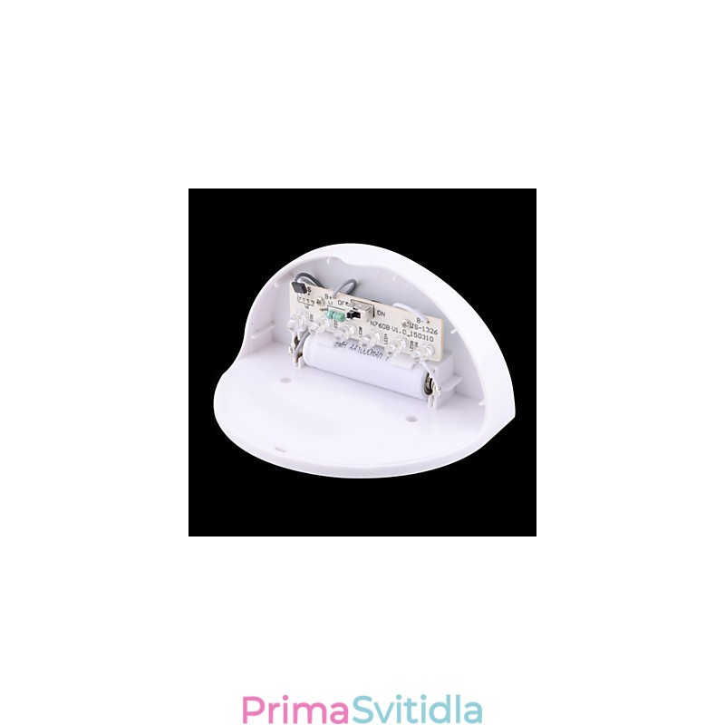 Solární voděodolná lampa IP55 bílá + černá