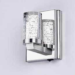 Mini nástěnné svítidlo 1Light Artistic Stainless Stelle Plating