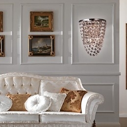 Crystal Wall podložky Moderní kovové