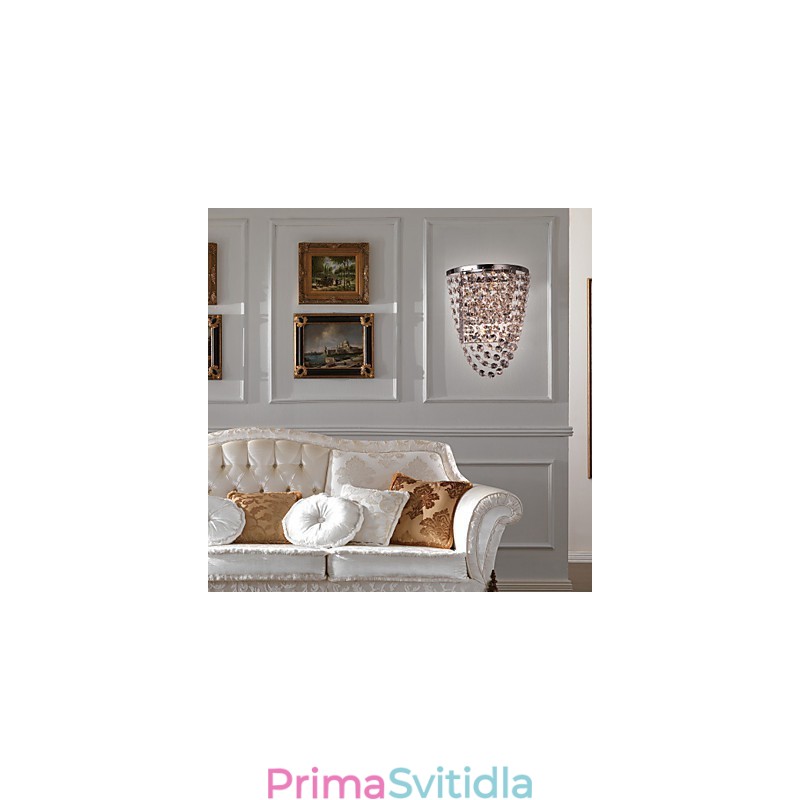 Crystal Wall podložky Moderní kovové