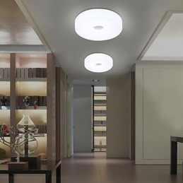 Kulaté stropní svítidla zapuštěná moderní moderní kov
