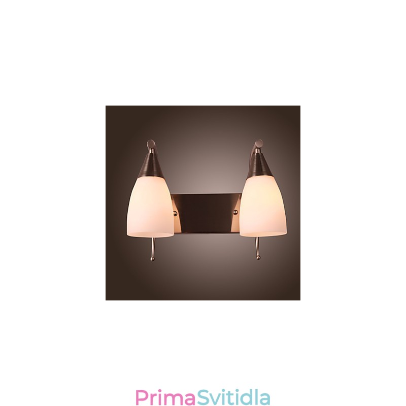 2 nástěnné svítidlo v bílém odstínu
