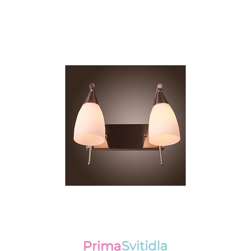 2 nástěnné svítidlo v bílém odstínu