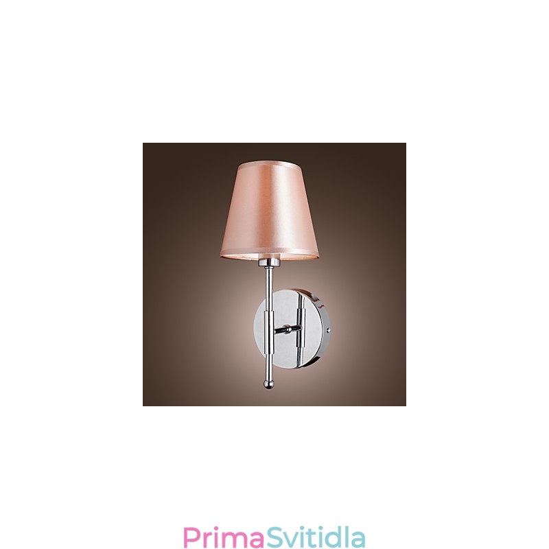 Jednoduché nástěnné svítidlo v teplém světle