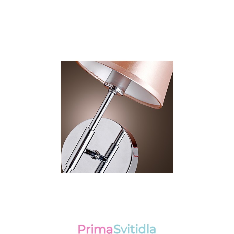 Jednoduché nástěnné svítidlo v teplém světle