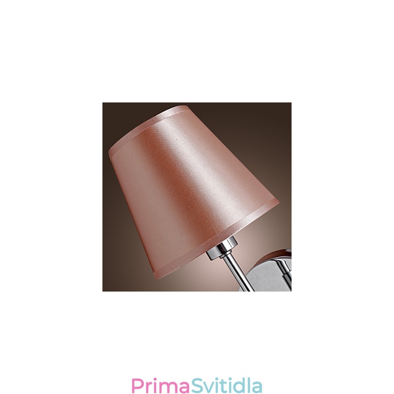 Jednoduché nástěnné svítidlo v teplém světle