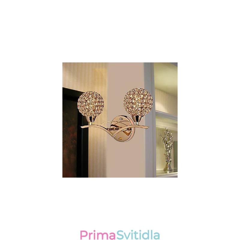 Moderní elegantní nástěnné světlo ve 2 světlech