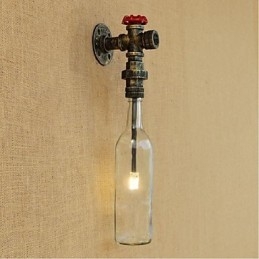 Rustic Lodge Bronze Funkce pro nástěnné svítidlo s okolním osvětlením