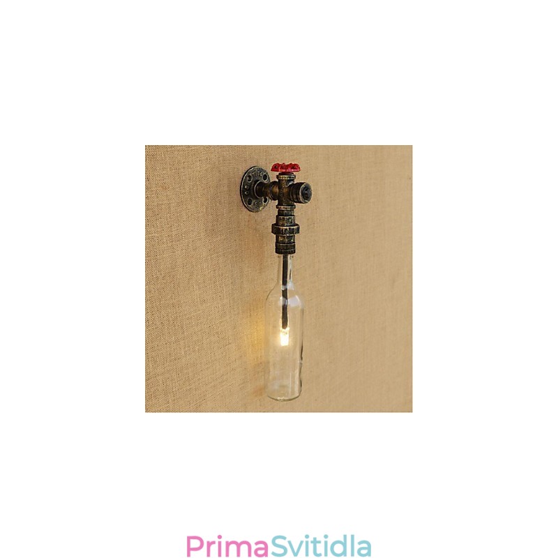 Rustic Lodge Bronze Funkce pro nástěnné svítidlo s okolním osvětlením