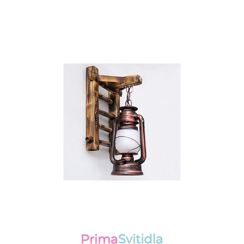 Čínská retro nostalgie kreativní osvětlení petrolejové lampy svítidla Nástěnné nástěnné svítidlo