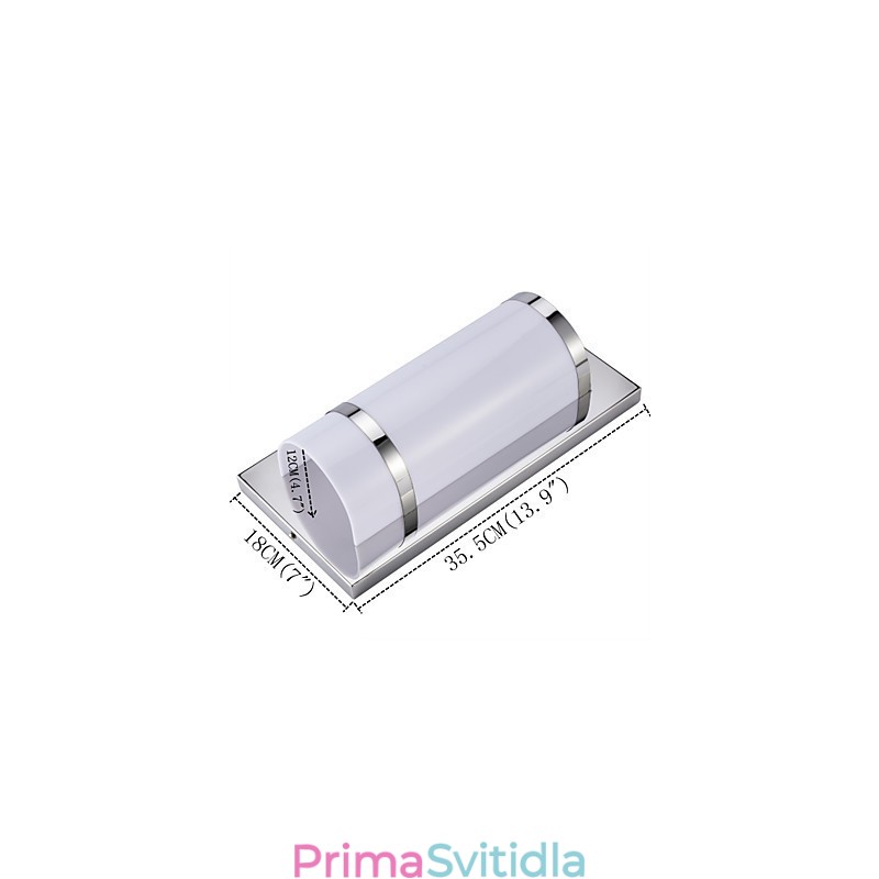 Moderní současná lesklá funkce pro nástěnné svítidlo s okolním osvětlením