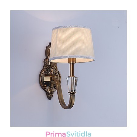 Tradiční klasická galvanicky pokovená funkce pro ochranu zraku Nástěnné svítidlo s podsvícením Tradiční klasická galvanicky pokovená funkce pro ochranu zraku Nástěnné svítidlo s podsvícením