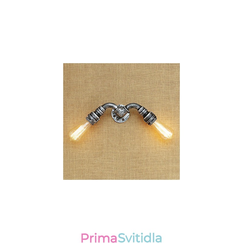 Funkce country retro malby pro nástěnné svítidlo s okolním osvětlením v mini stylu