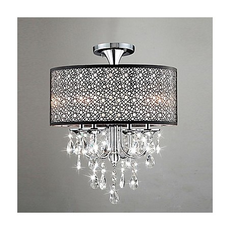 Moderní moderní bicí křišťálový mini styl chromový lustr Moderní moderní bicí křišťálový mini styl chromový lustr