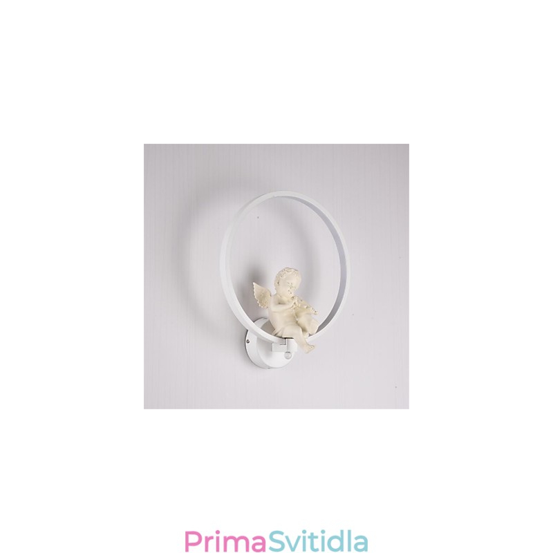 Integrované moderní moderní nástěnné nástěnné svítidlo s okolním osvětlením v mini stylu