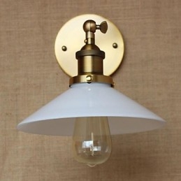 Moderní moderní country retro starožitný mosazný prvek pro ambientní nástěnné osvětlení v mini stylu
