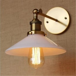 Moderní moderní country retro starožitný mosazný prvek pro ambientní nástěnné osvětlení v mini stylu