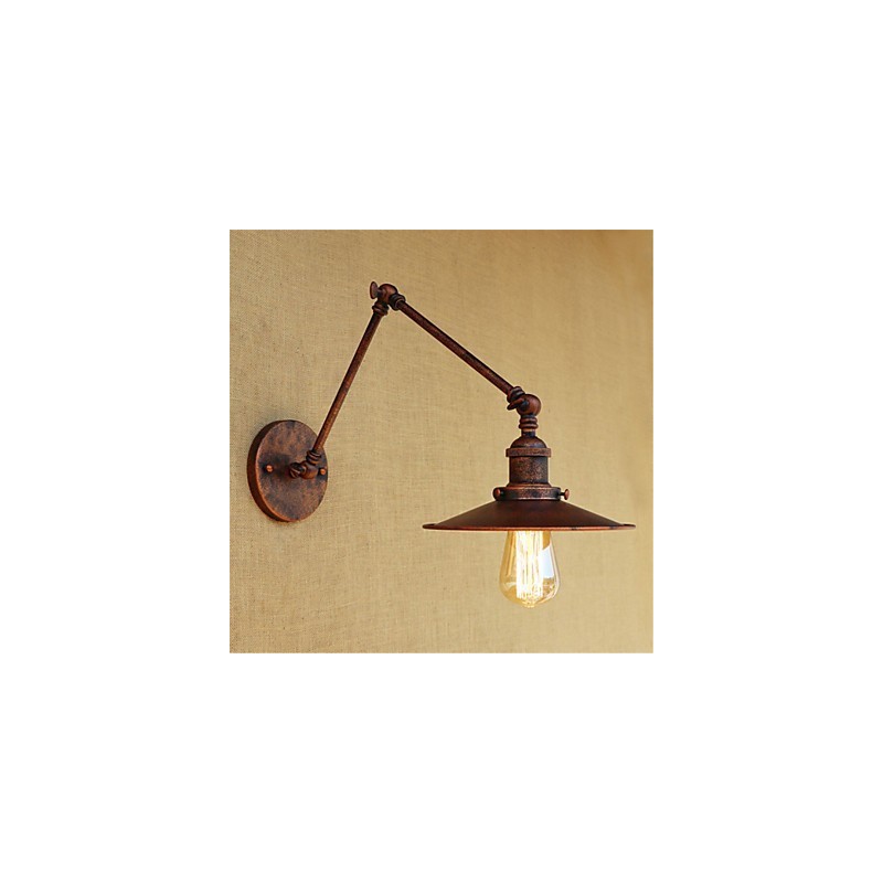 Rustikální Lodge Country Retro Malba funkce pro Mini Style Swing Arm Ambient Light Swing
