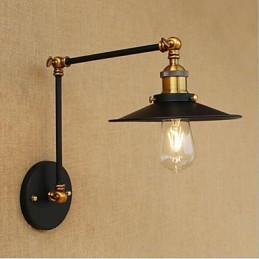 Rustikální Lodge Country Retro Malba funkce pro Mini Style Swing Arm Ambient Light Swing