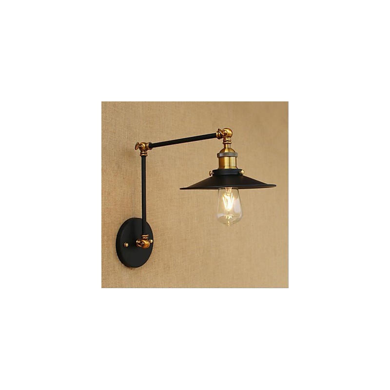 Rustikální Lodge Country Retro Malba funkce pro Mini Style Swing Arm Ambient Light Swing