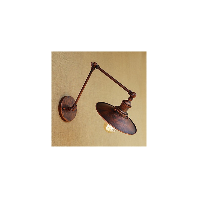 Rustikální Lodge Country Retro Malba funkce pro Mini Style Swing Arm Ambient Light Swing
