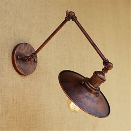 Rustikální Lodge Country Retro Malba funkce pro Mini Style Swing Arm Ambient Light Swing