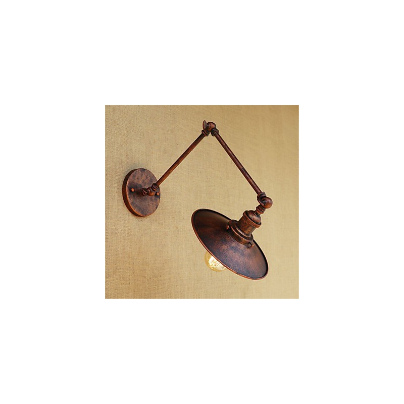 Rustikální Lodge Country Retro Malba funkce pro Mini Style Swing Arm Ambient Light Swing