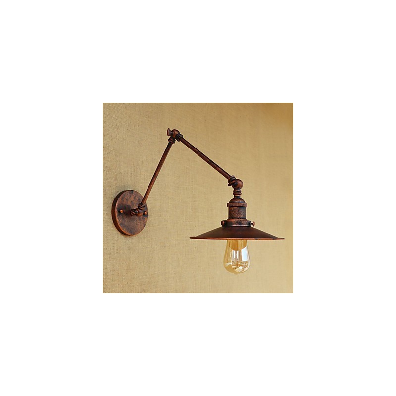 Rustikální Lodge Country Retro Malba funkce pro Mini Style Swing Arm Ambient Light Swing