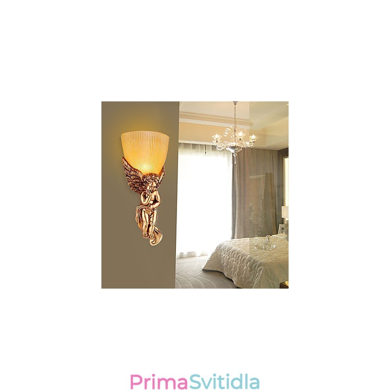 Moderní současná tradiční klasická rustikální malba Lodge pro okolní světlo v mini stylu