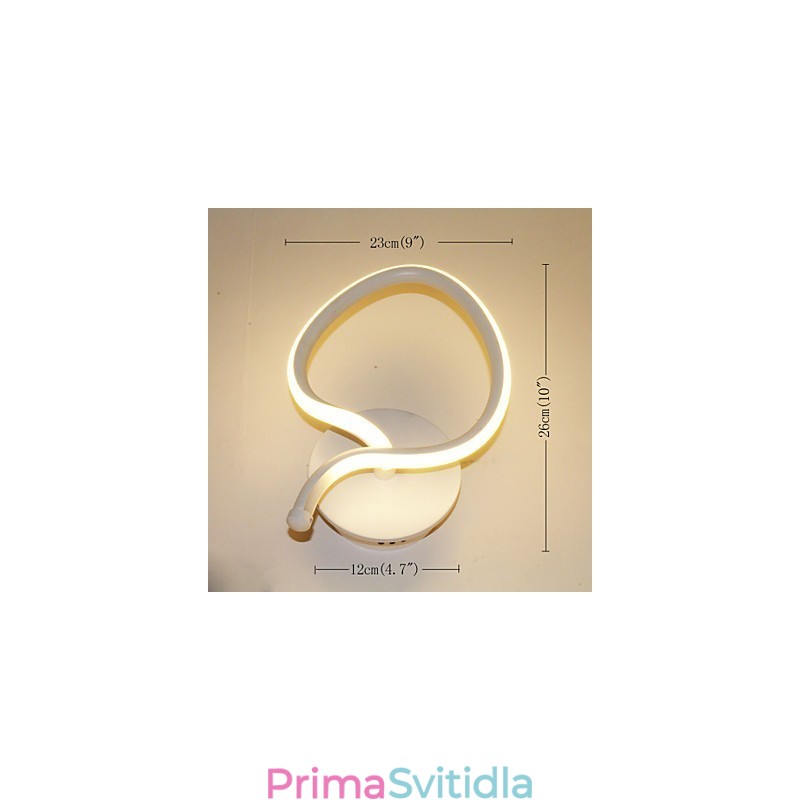 Moderní minimalistická nástěnná lampa noční kreativní lampa do chodby hliníkové osvětlení