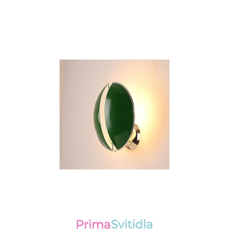 Moderní současná vintage malba pro nástěnné svítidlo v mini stylu uplight