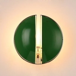 Moderní současná vintage malba pro nástěnné svítidlo v mini stylu uplight