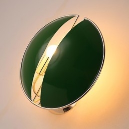 Moderní současná vintage malba pro nástěnné svítidlo v mini stylu uplight