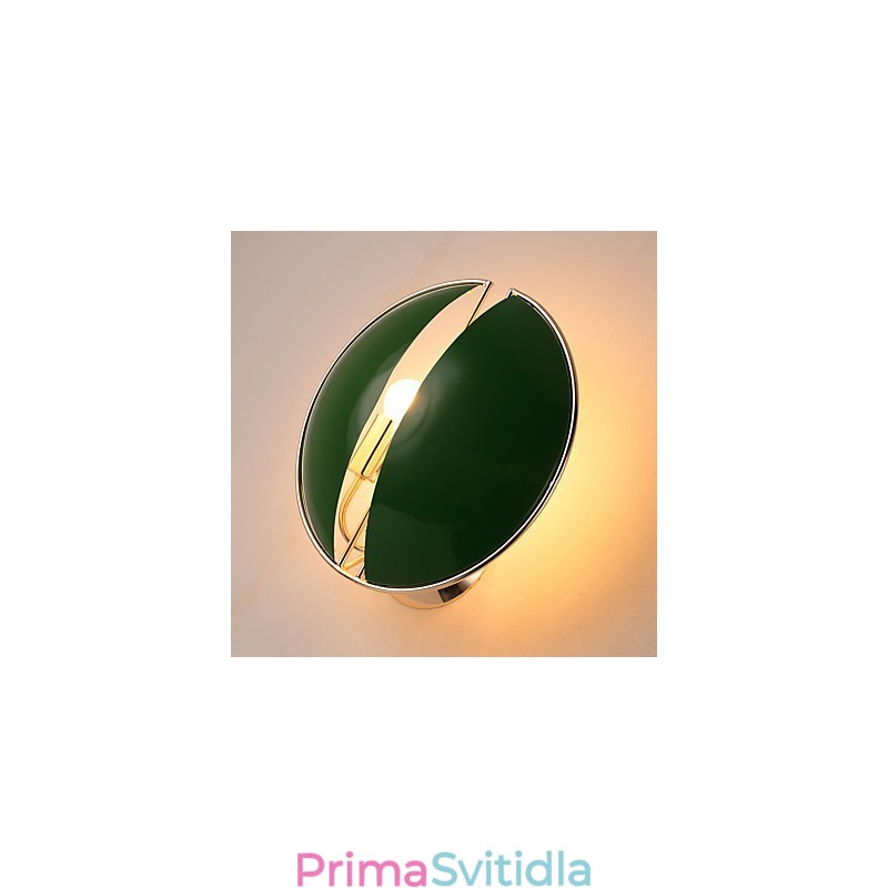 Moderní současná vintage malba pro nástěnné svítidlo v mini stylu uplight