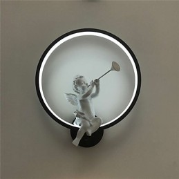 Integrované moderní moderní nástěnné nástěnné svítidlo s okolním osvětlením v mini stylu