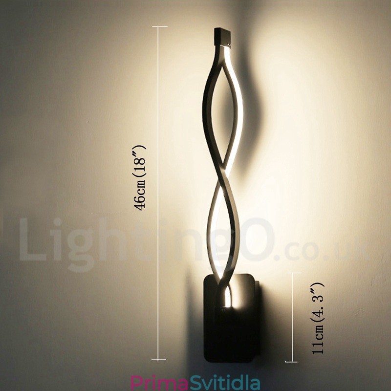 Moderní minimalistické nástěnné svítidlo Obývací pokoj Chodba Chodba Schody Světlá noční lampa