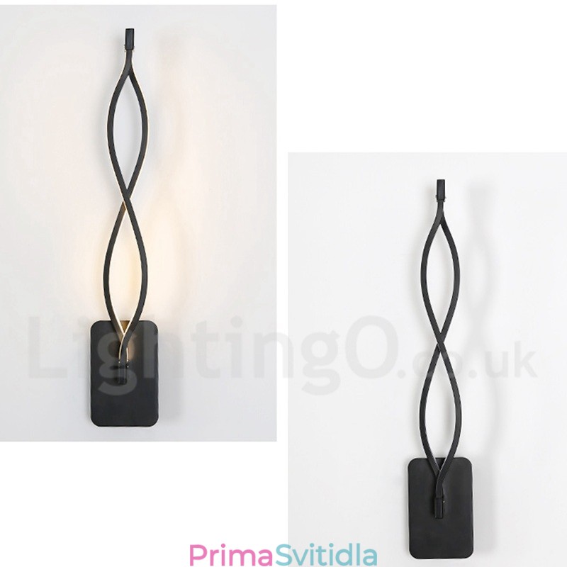 Moderní minimalistické nástěnné svítidlo Obývací pokoj Chodba Chodba Schody Světlá noční lampa