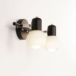 Rustic Lodge galvanicky pokovená funkce pro nástěnné osvětlení koupelny Downlight