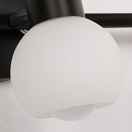 Rustic Lodge galvanicky pokovená funkce pro nástěnné osvětlení koupelny Downlight
