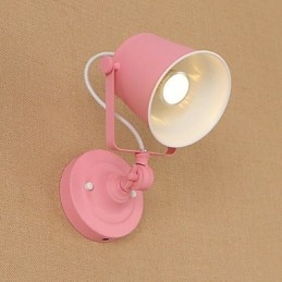 Funkce country retro malby Nastavitelná pro ochranu očí Swing Arm Downlight Nástěnná světla Nástěnná svítidla