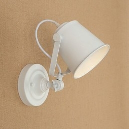 Funkce country retro malby Nastavitelná pro ochranu očí Swing Arm Downlight Nástěnná světla Nástěnná svítidla