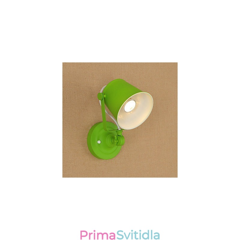 Funkce country retro malby Nastavitelná pro ochranu očí Swing Arm Downlight Nástěnná světla Nástěnná svítidla