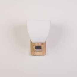 Jednoduchá nástěnná lampa Noční stolní lampa se skleněným stínidlem a masivním dřevem do ložnice Komoda Obývací pokoj Dětský pokoj Kolej Konferenční stolek Knihovny