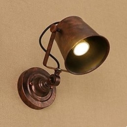 Charakter baru Iron Art Bar může nastavit osvětlovací lampu Nástěnná lampa nahoru a dolů