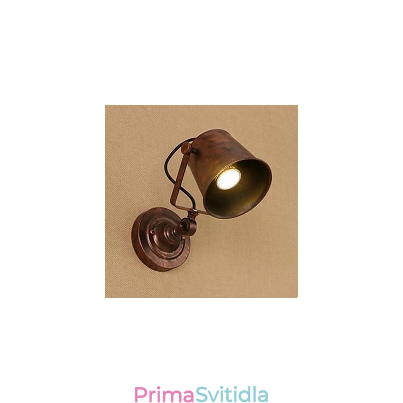 Charakter baru Iron Art Bar může nastavit osvětlovací lampu Nástěnná lampa nahoru a dolů