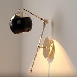 Moderní minimalismus kreativní nástěnná lampa obývací pokoj ložnice studie charakter skleněné designové nástěnné lampy