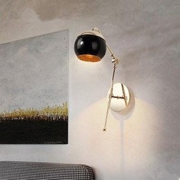 Moderní minimalismus kreativní nástěnná lampa obývací pokoj ložnice studie charakter skleněné designové nástěnné lampy