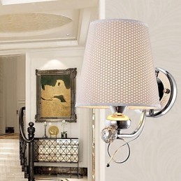 Moderní moderní galvanicky pokovené nástěnné svítidlo Uplight Wall Sconces